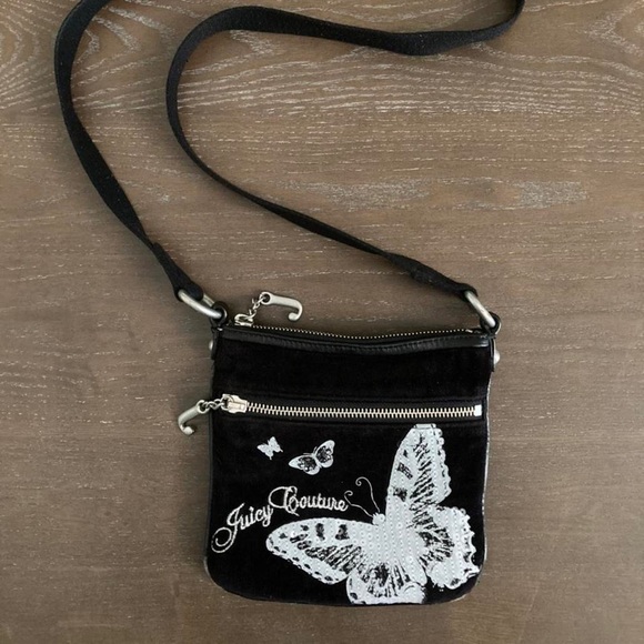 Juicy Couture Bags Y2k Genuine Juicy Couture Butterfly Crossbody Bag Poshmark
